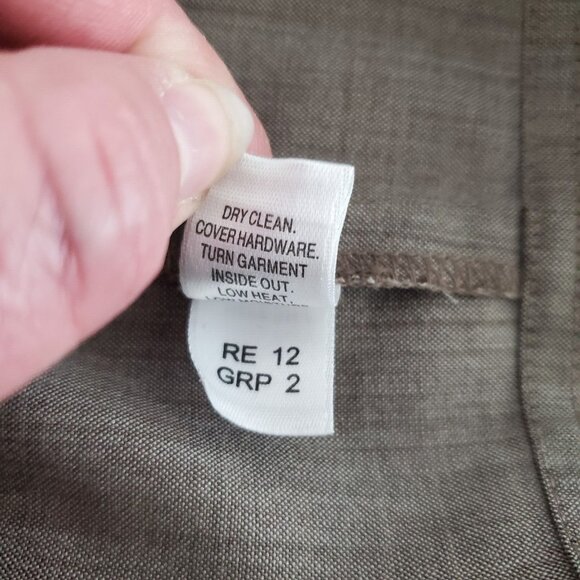 St. John Womens Safari Dress Size 4 Drawstring Sleeveless Pockets Classy Neutral - Picture 11 of 15